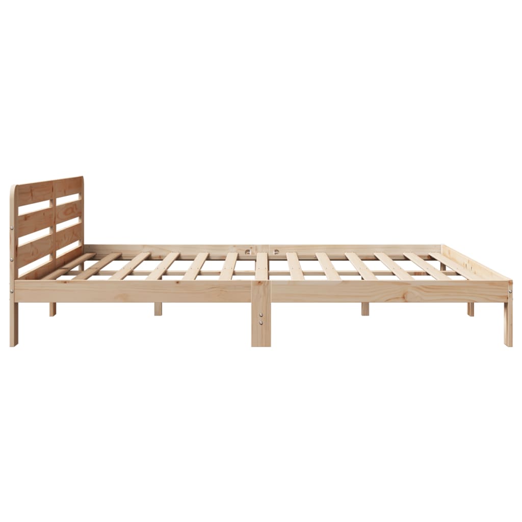 Sengeramme uten madrass 180x200 cm heltre furu