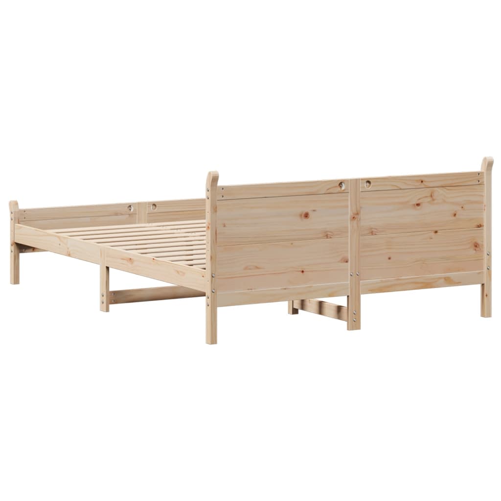 Sengeramme uten madrass 120x200 cm heltre furu