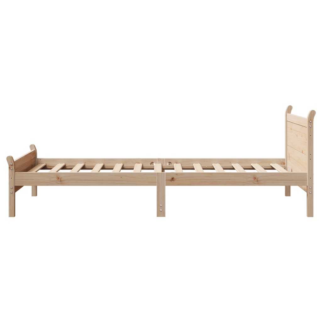 Sengeramme uten madrass 90x200 cm heltre furu