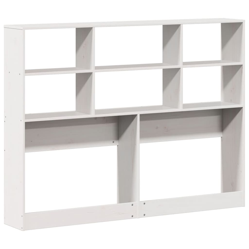 Hodegavl med oppbevaring hvit 160 cm heltre furu
