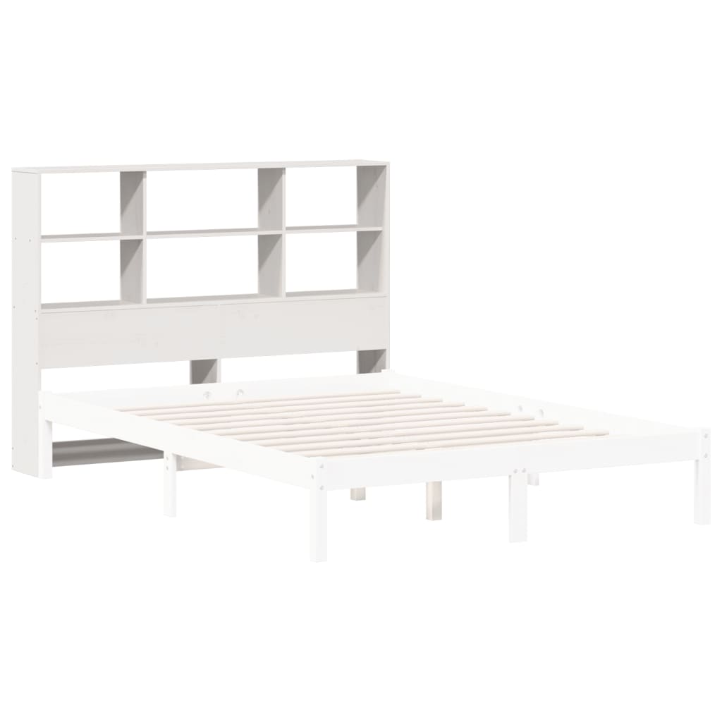 Hodegavl med oppbevaring hvit 160 cm heltre furu