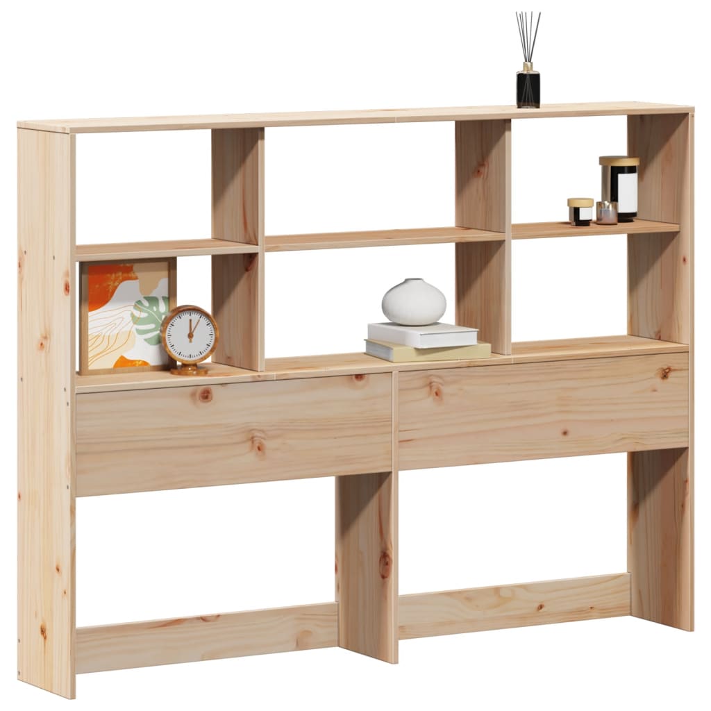 Hodegavl med oppbevaring 150 cm heltre furu