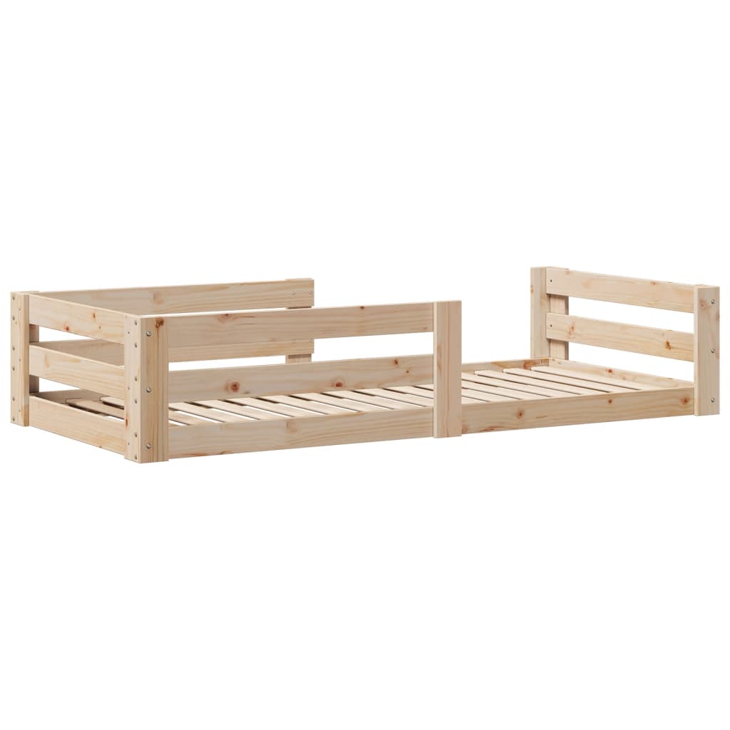 Sengeramme uten madrass 75x190 cm heltre furu