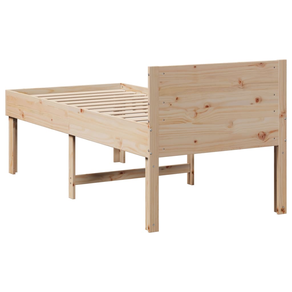 Sengeramme uten madrass 80x200 cm heltre furu