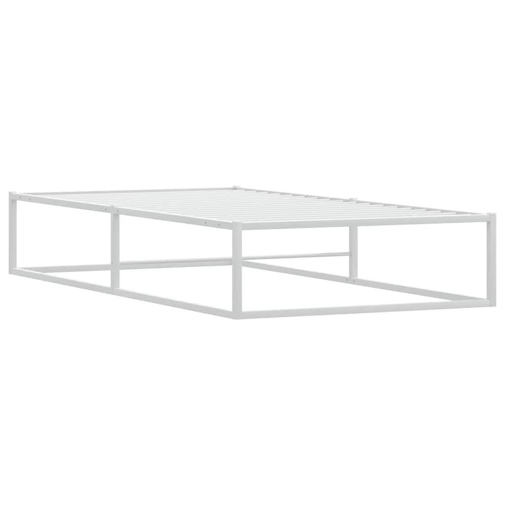 Sengeramme uten madrass hvit 90x200 cm