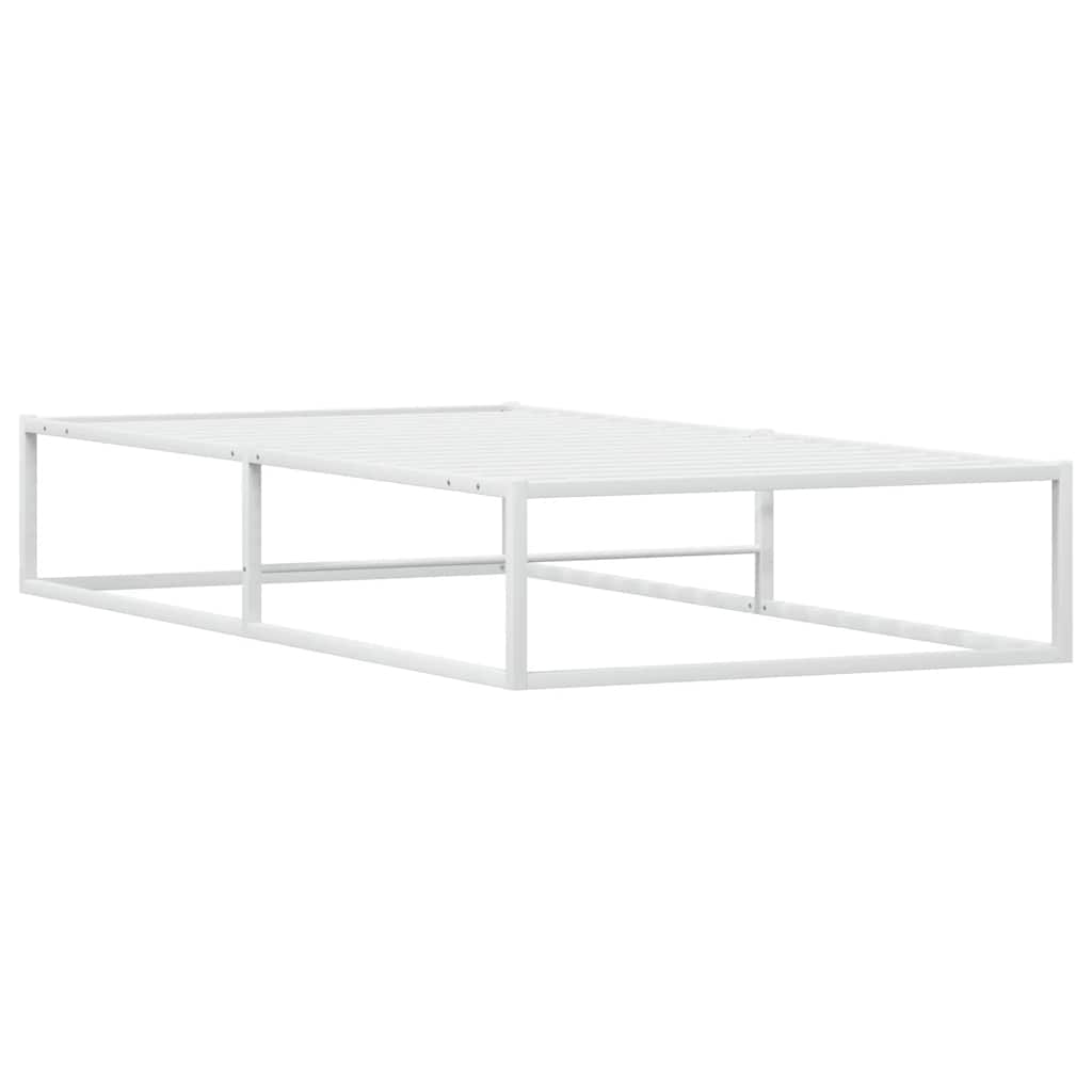 Sengeramme uten madrass hvit 90x200 cm