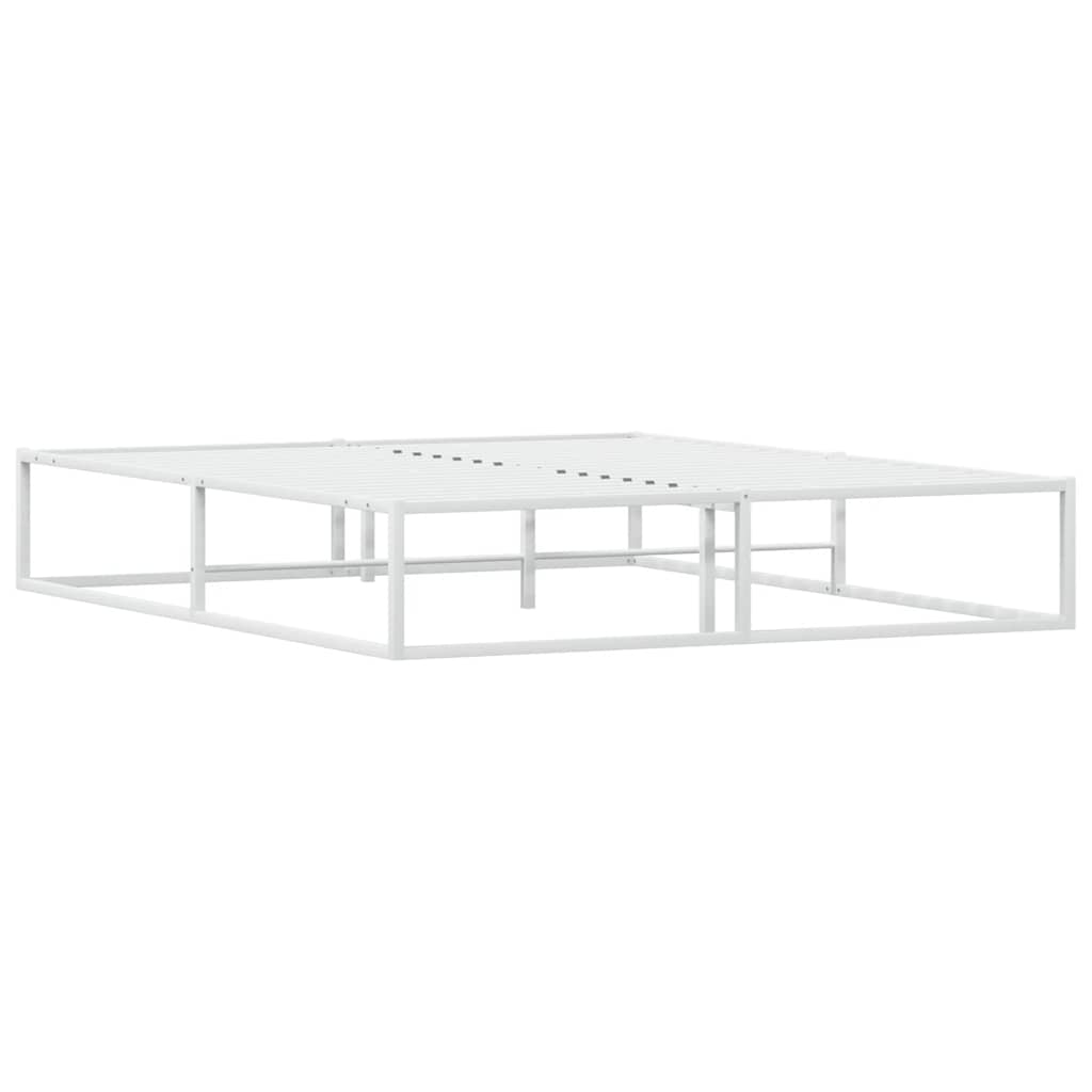 Sengeramme uten madrass hvit 160x200 cm