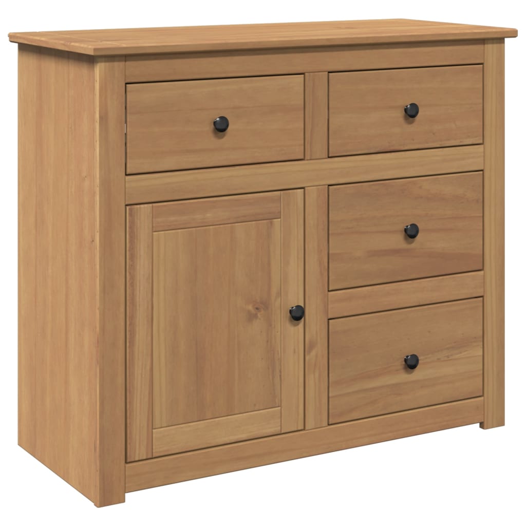 Skjenk med skuffer PANAMA 93x40x80 cm heltre furu