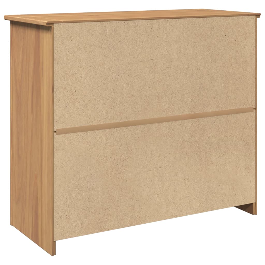 Skjenk med skuffer PANAMA 93x40x80 cm heltre furu