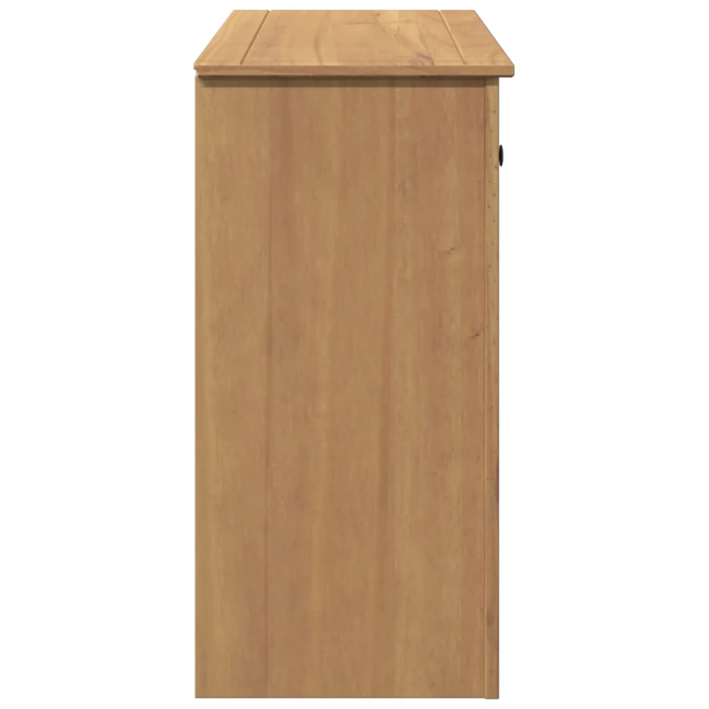 Skjenk med skuffer PANAMA 93x40x80 cm heltre furu
