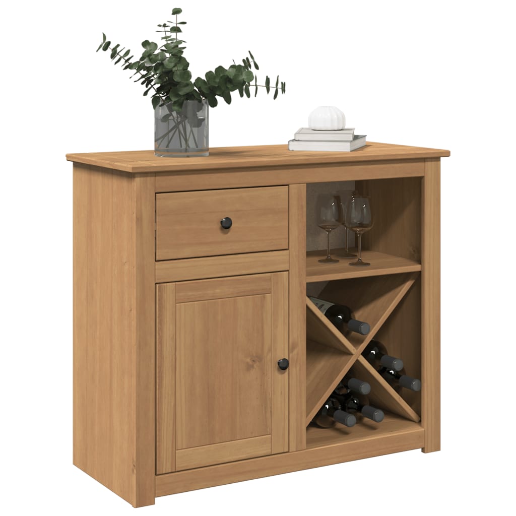 Skjenk med skuffer PANAMA 93x40x80 cm heltre furu