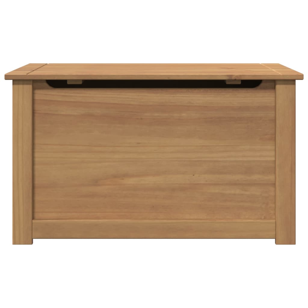 Putekasse med lokk PANAMA 79x42x46 cm heltre furu