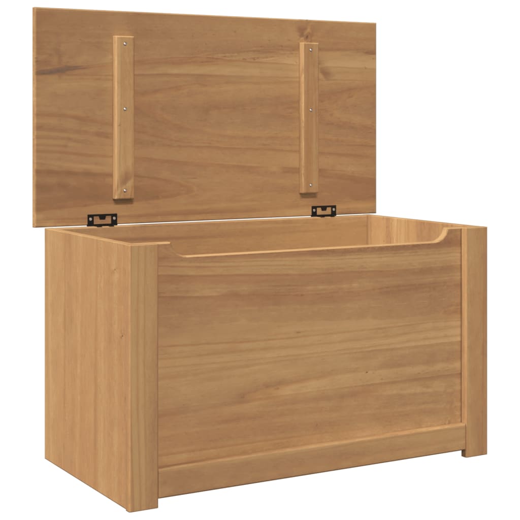 Putekasse med lokk PANAMA 79x42x46 cm heltre furu