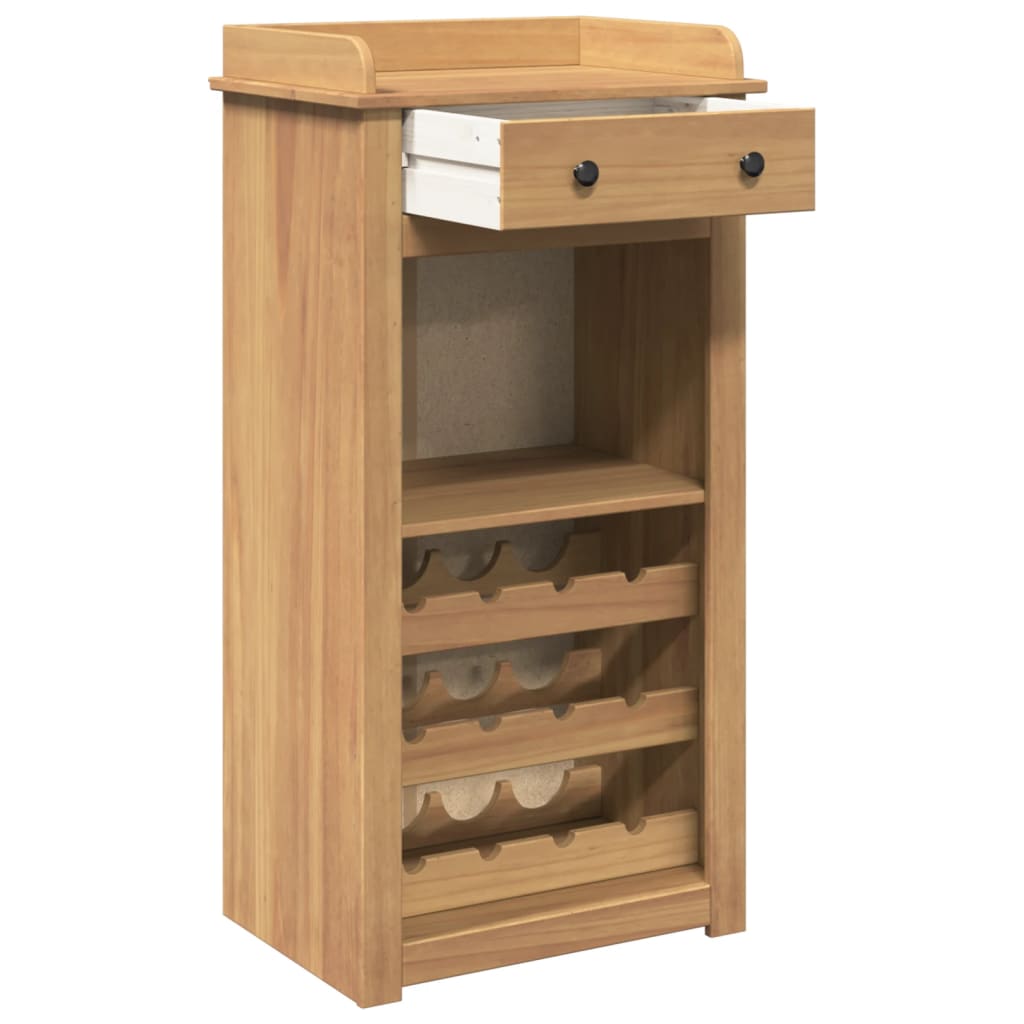Vinhylle PANAMA 57x40x111,5 cm heltre furu