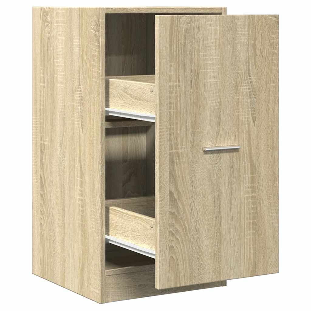 Apotekskap sonoma eik 40x41x77,5 cm konstruert tre