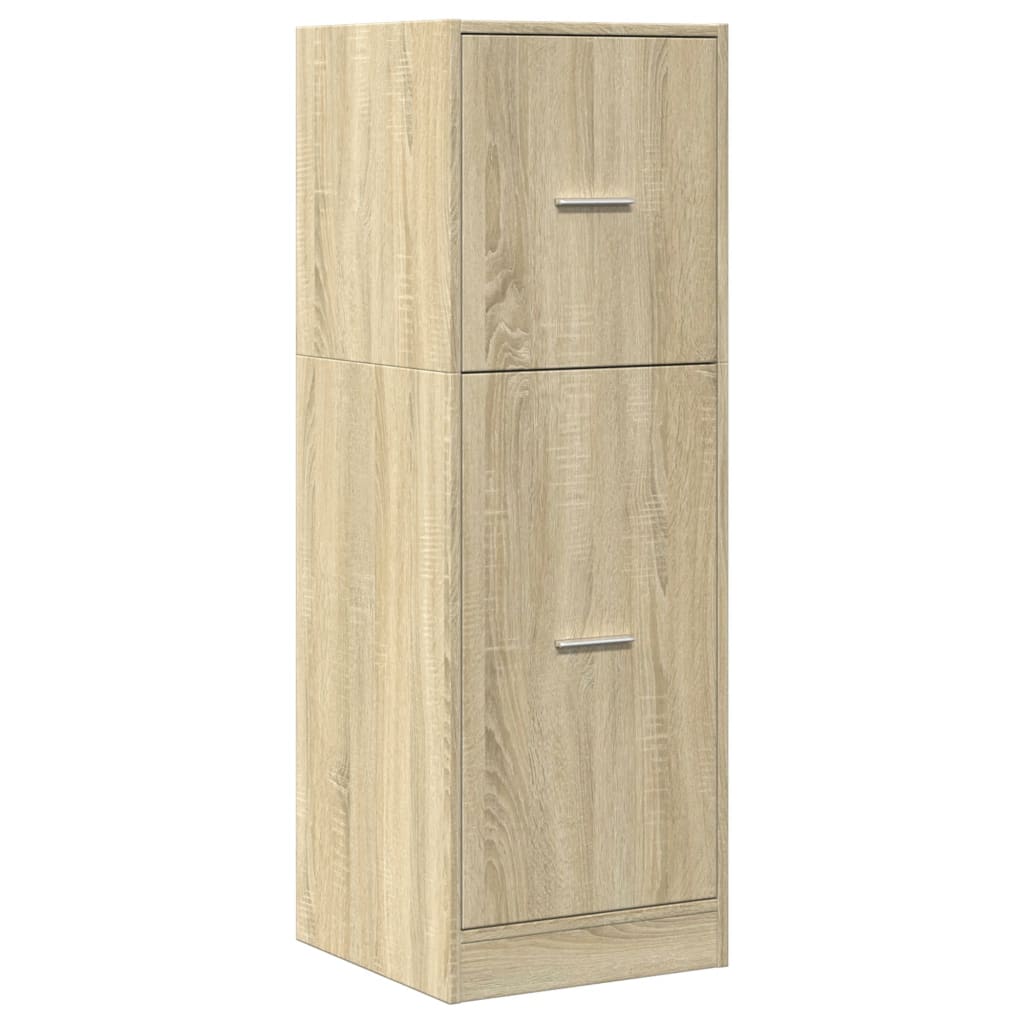 Apotekskap sonoma eik 40x41x118 cm konstruert tre