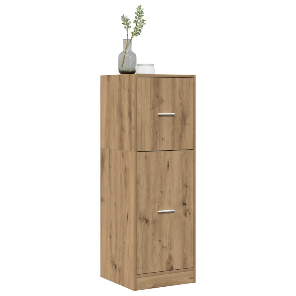 Apotekskap artisan eik 40x41x118 cm konstruert tre