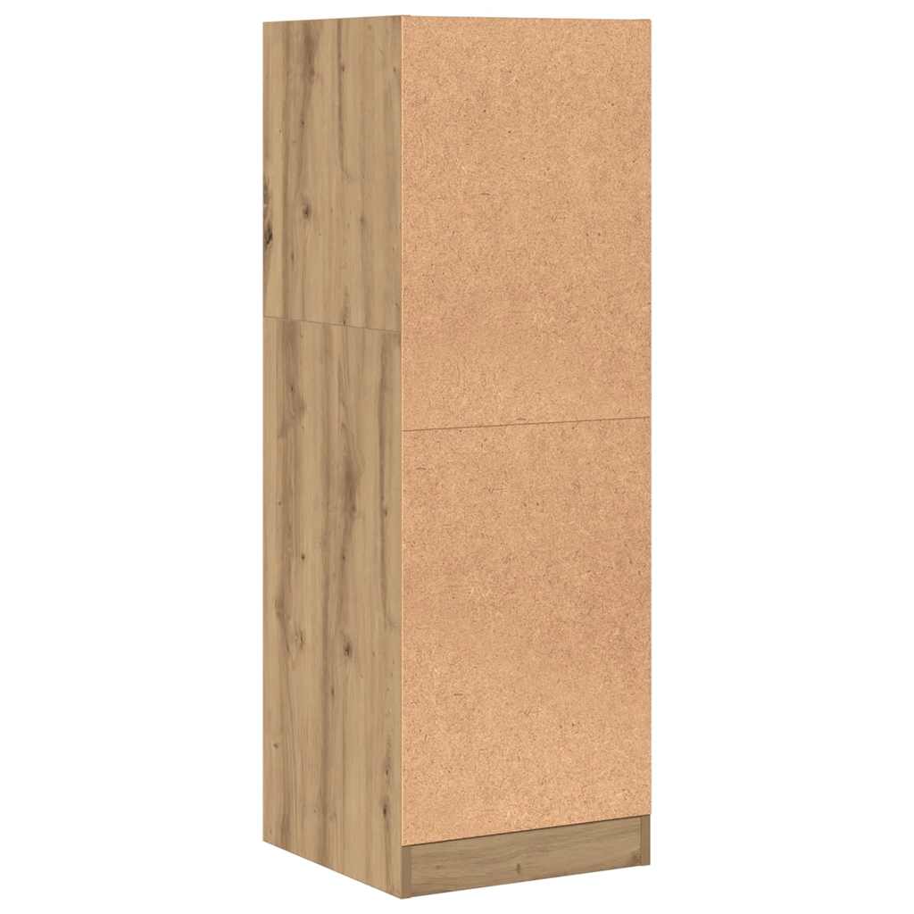 Apotekskap artisan eik 40x41x118 cm konstruert tre