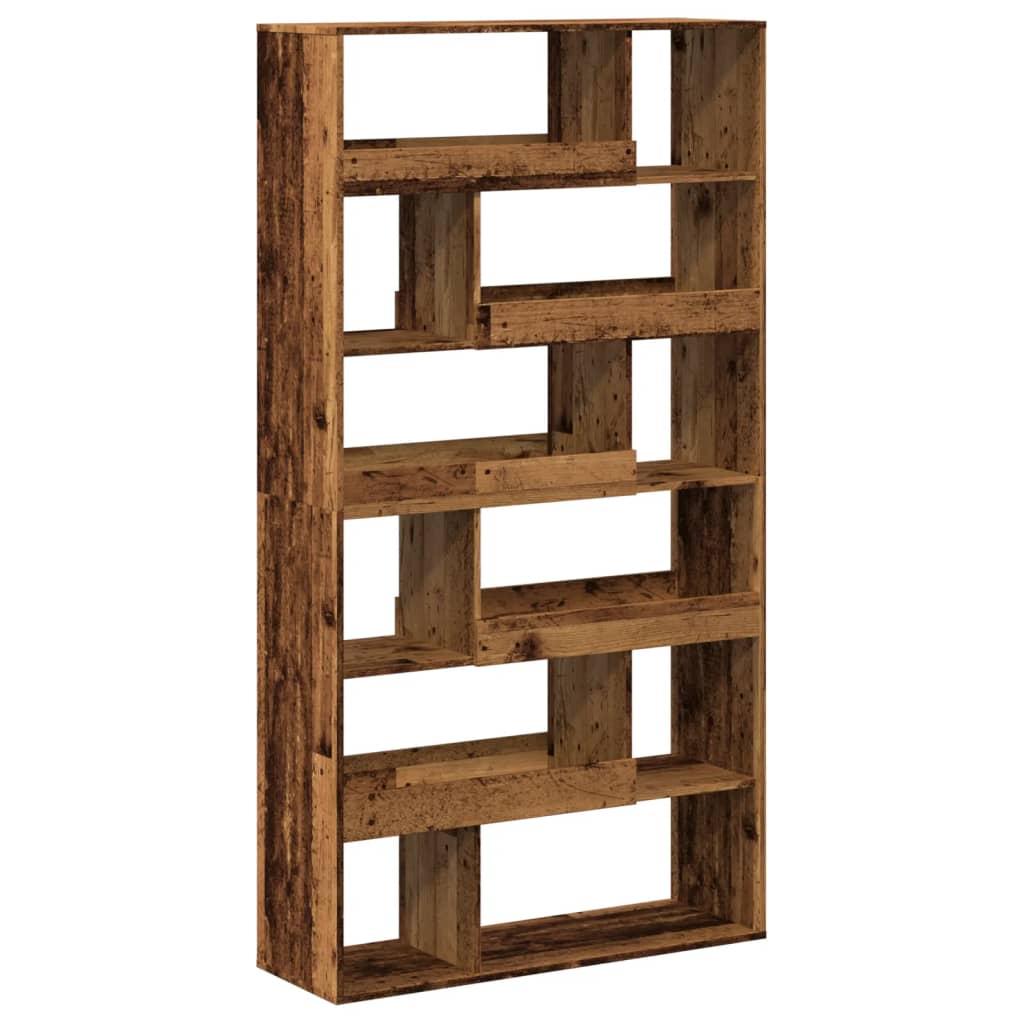 Bokhylle gammelt tre 100x33x187,5 cm konstruert tre vidaXL