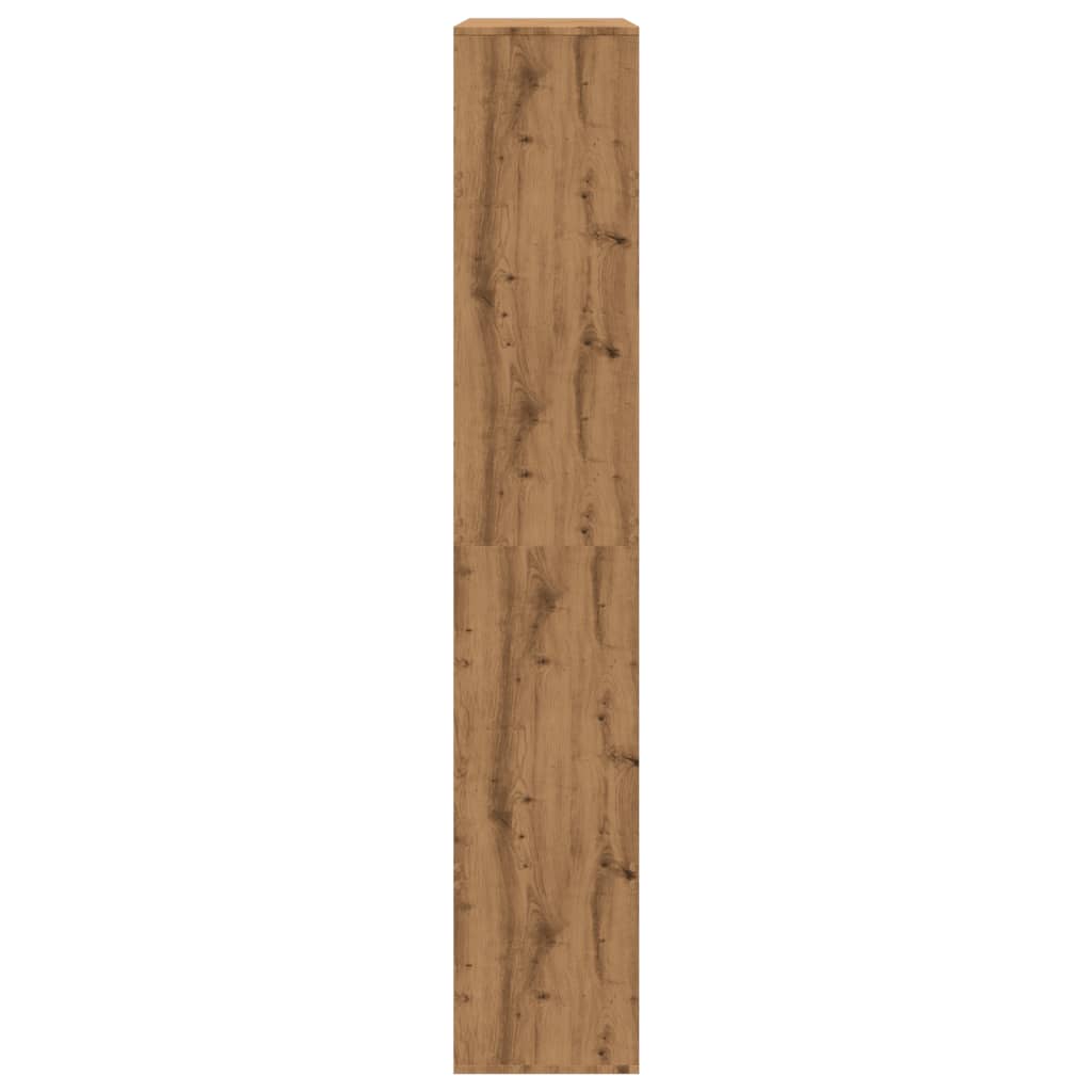 Bokhylle artisan eik 100x33x187,5 cm konstruert tre