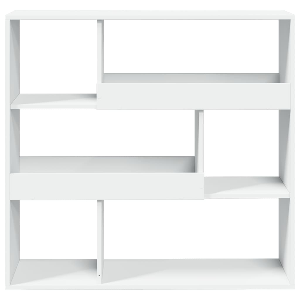 Romdeler hvit 100x33x94,5 cm konstruert tre