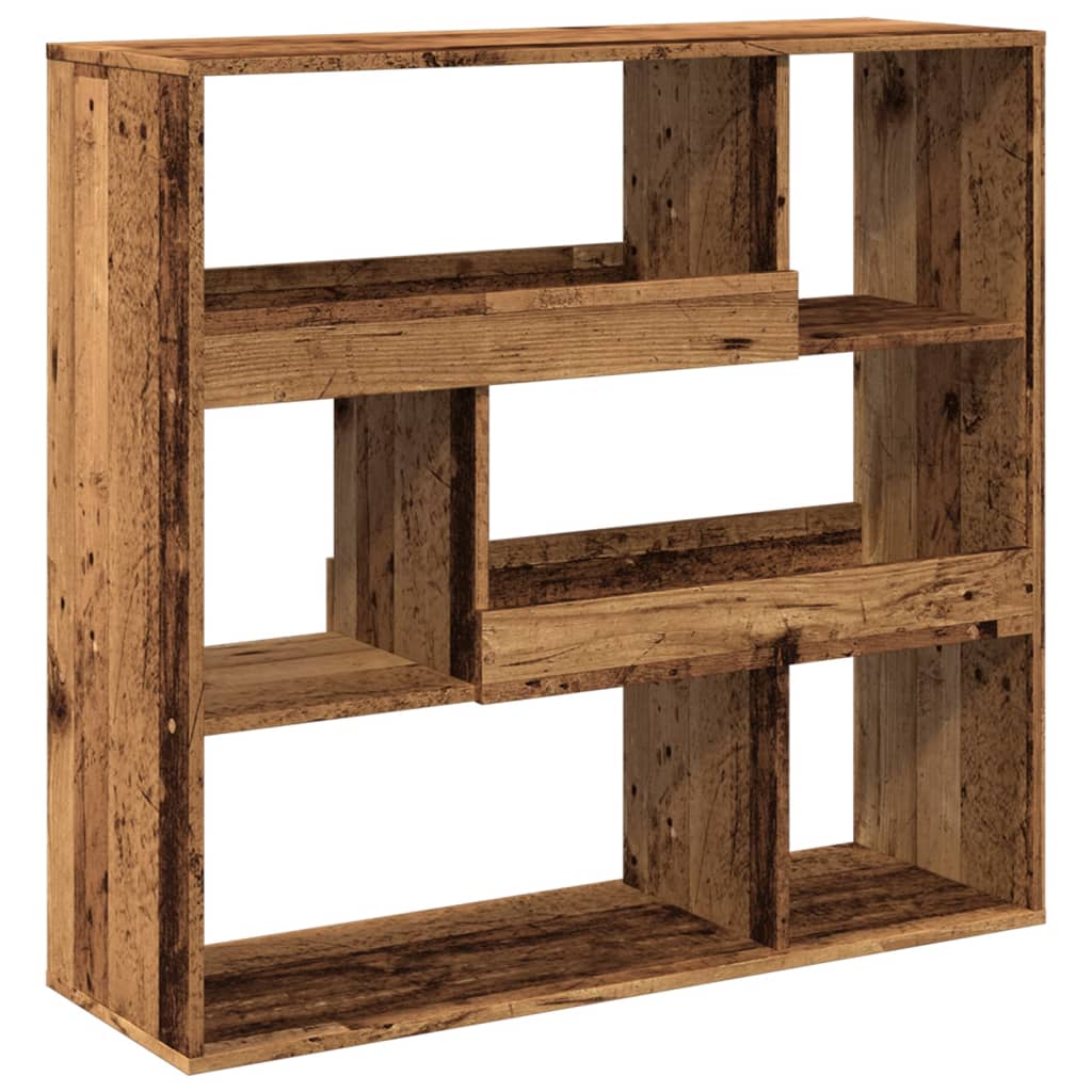 Romdeler gammelt tre 100x33x94,5 cm konstruert tre