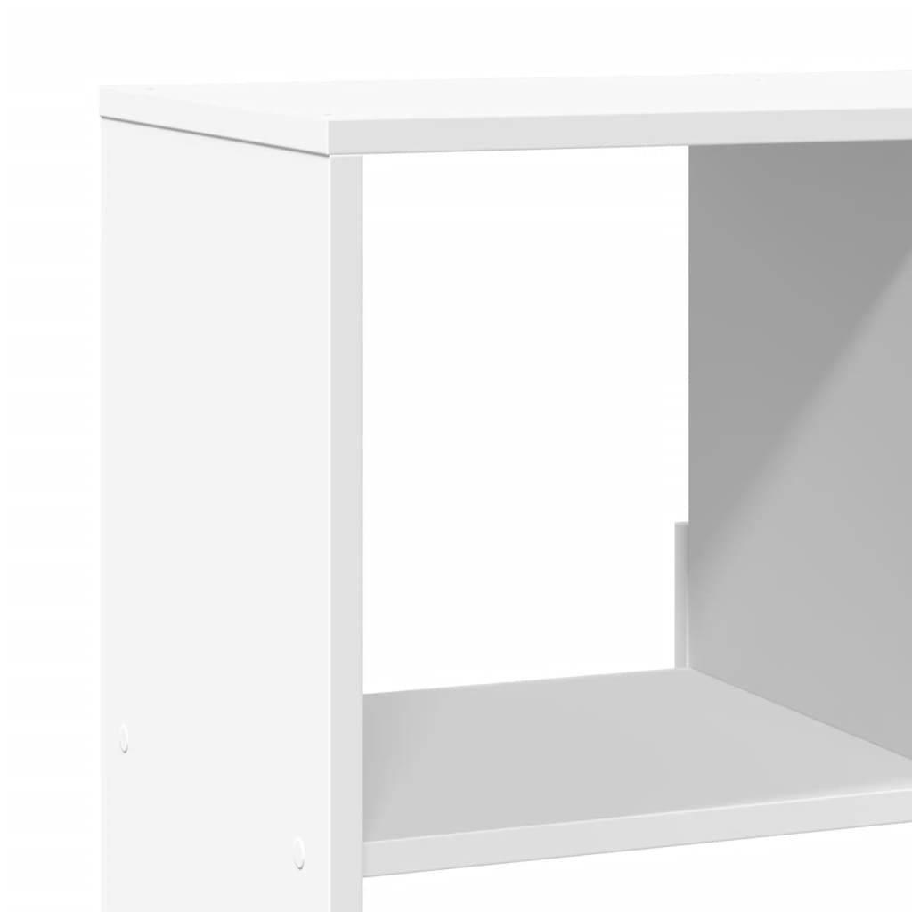 Romdeler hvit 100x33x125,5 cm konstruert tre