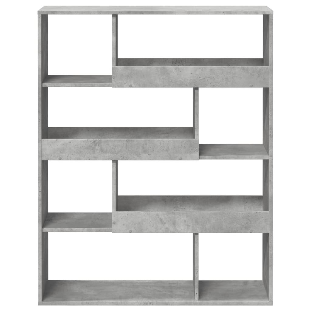 Romdeler betonggrå 100x33x125,5 cm konstruert tre