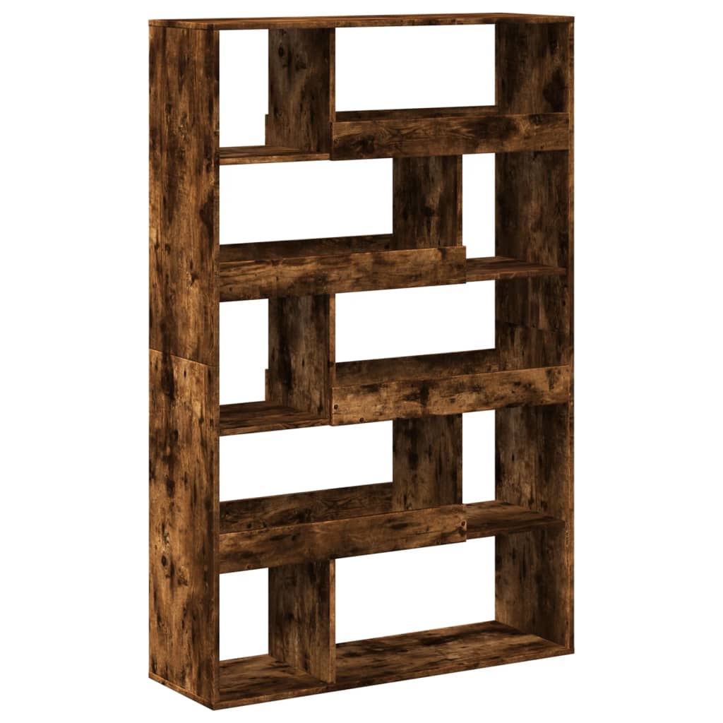 Romdeler røkt eik 100x33x156,5 cm konstruert tre vidaXL