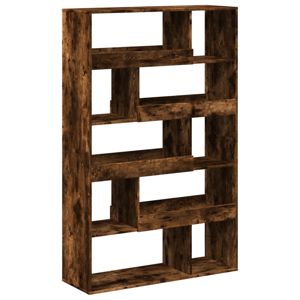 Romdeler røkt eik 100x33x156,5 cm konstruert tre vidaXL