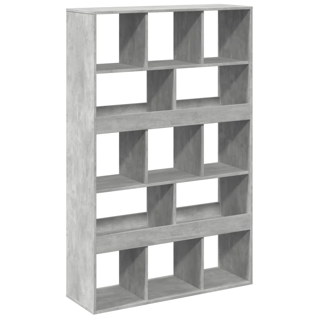Romdeler betonggrå 100x33x156,5 cm konstruert tre