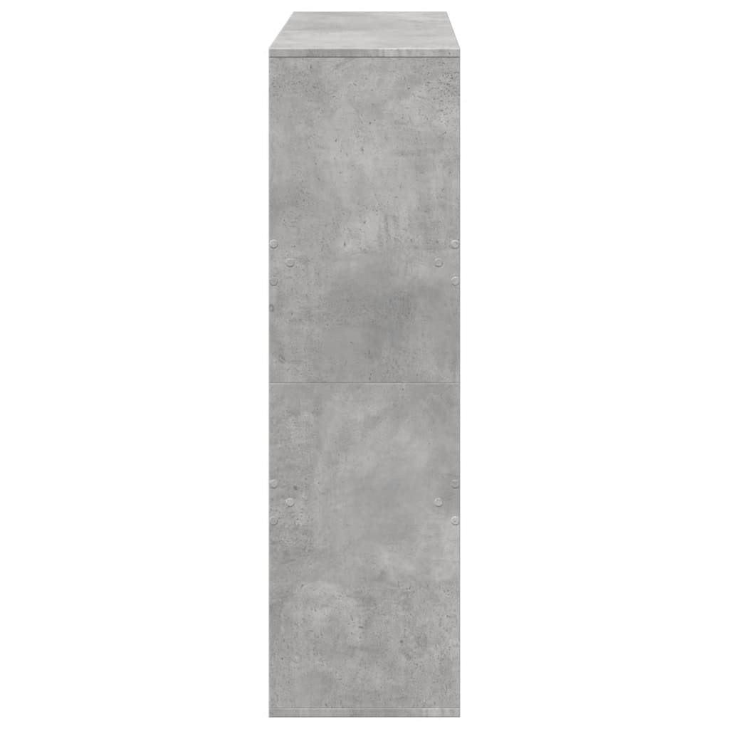 Romdeler betonggrå 100x33x115 cm konstruert tre