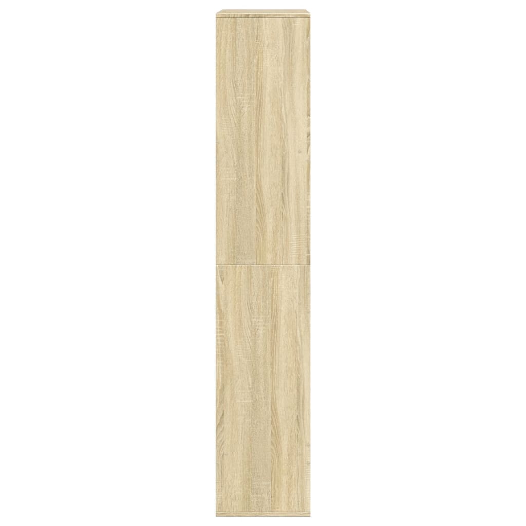 Romdeler sonoma eik 100x33x175 cm konstruert tre