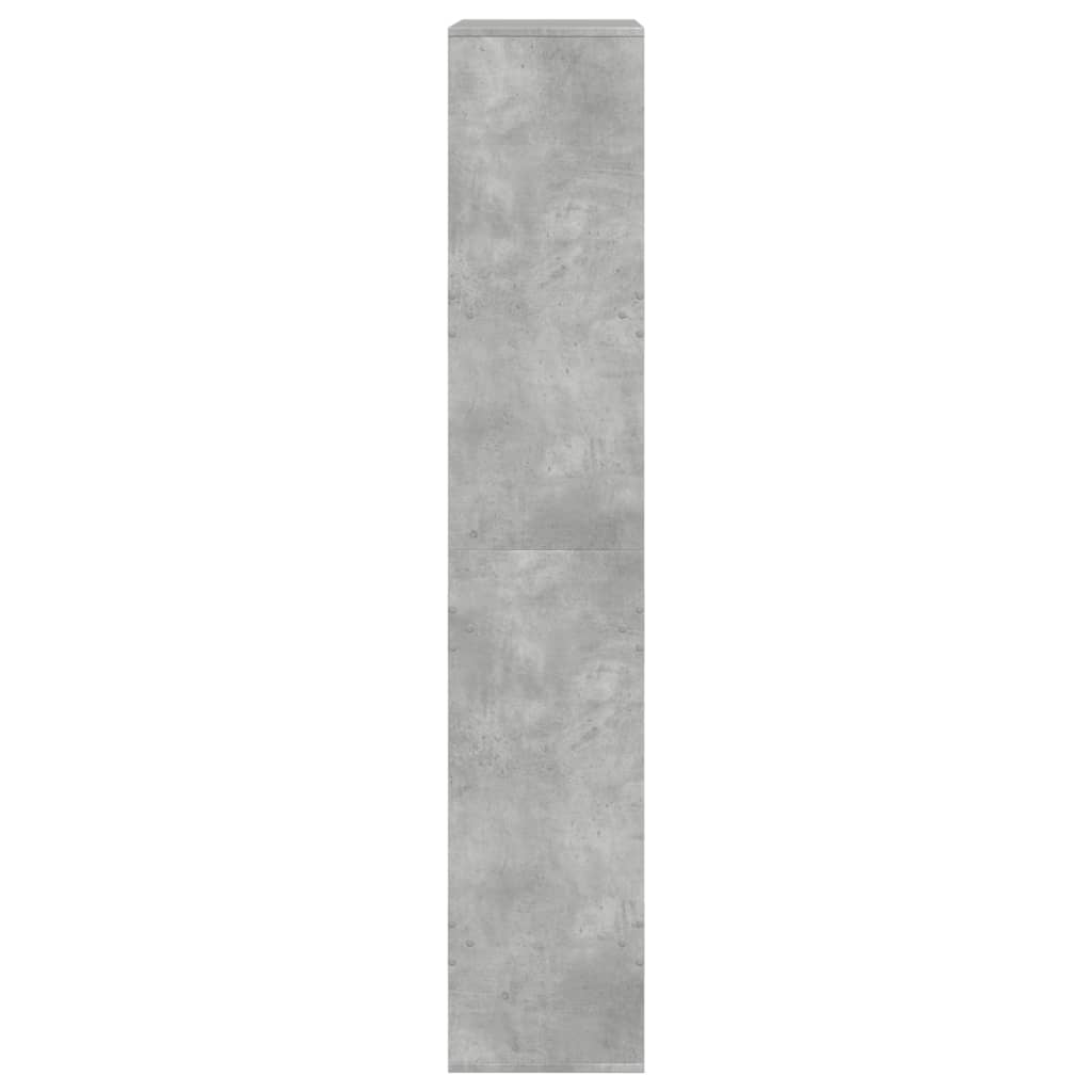 Romdeler betonggrå 100x33x175 cm konstruert tre