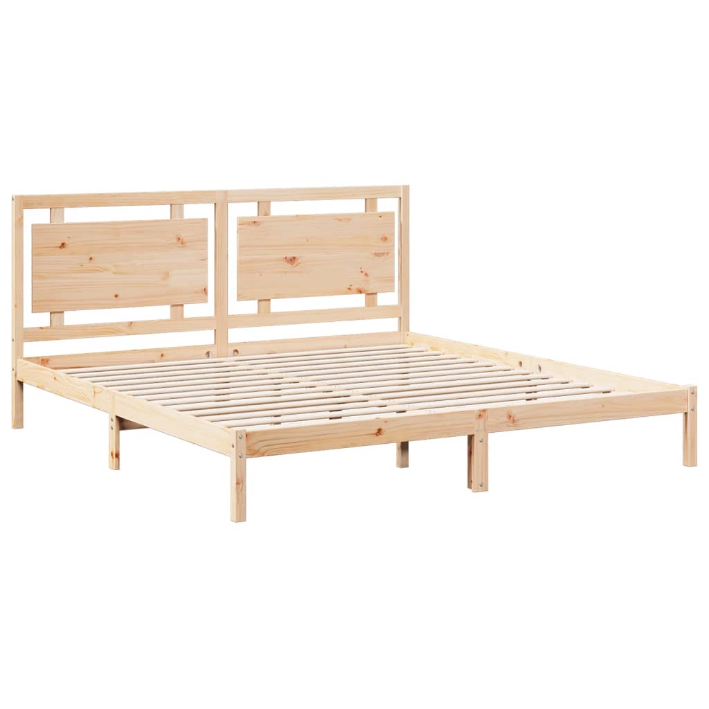Ekstra lang sengeramme uten madrass 200x210 cm heltre
