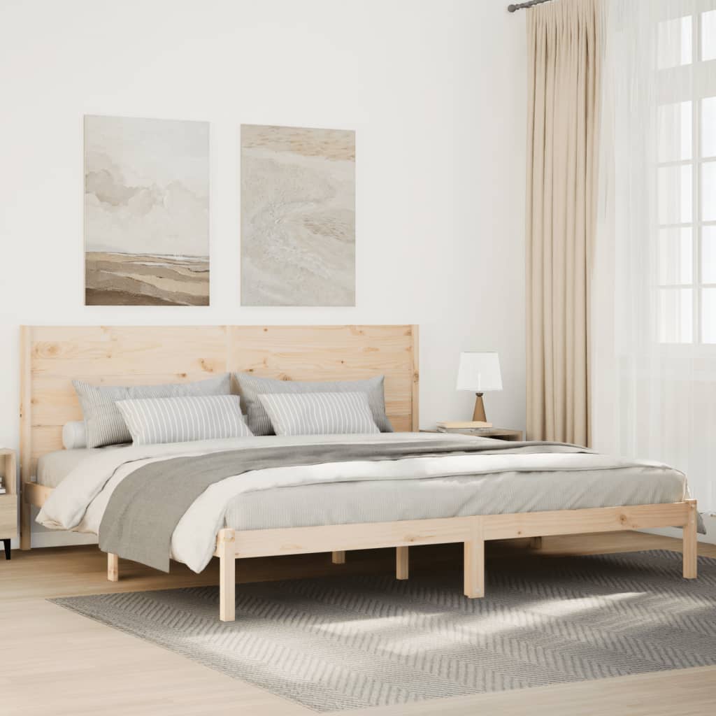 Ekstra lang sengeramme uten madrass 200x210 cm heltre