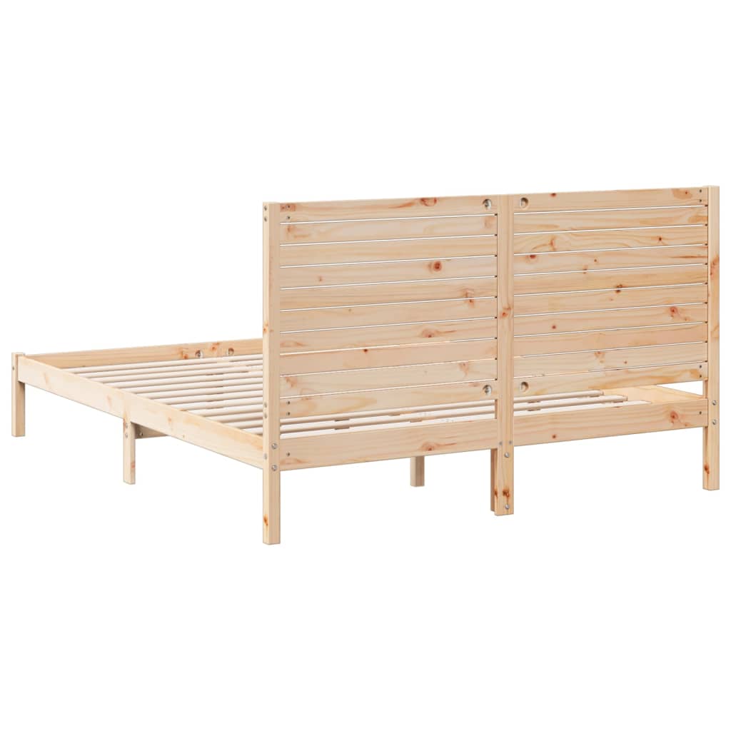 Ekstra lang sengeramme uten madrass 160x220 cm heltre