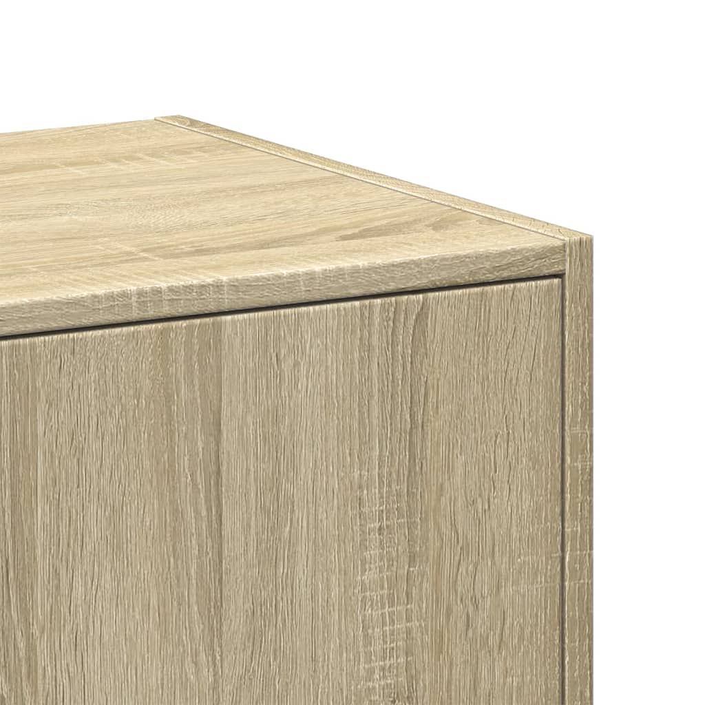 Apotekskap sonoma eik 30x41x174,5 cm konstruert tre