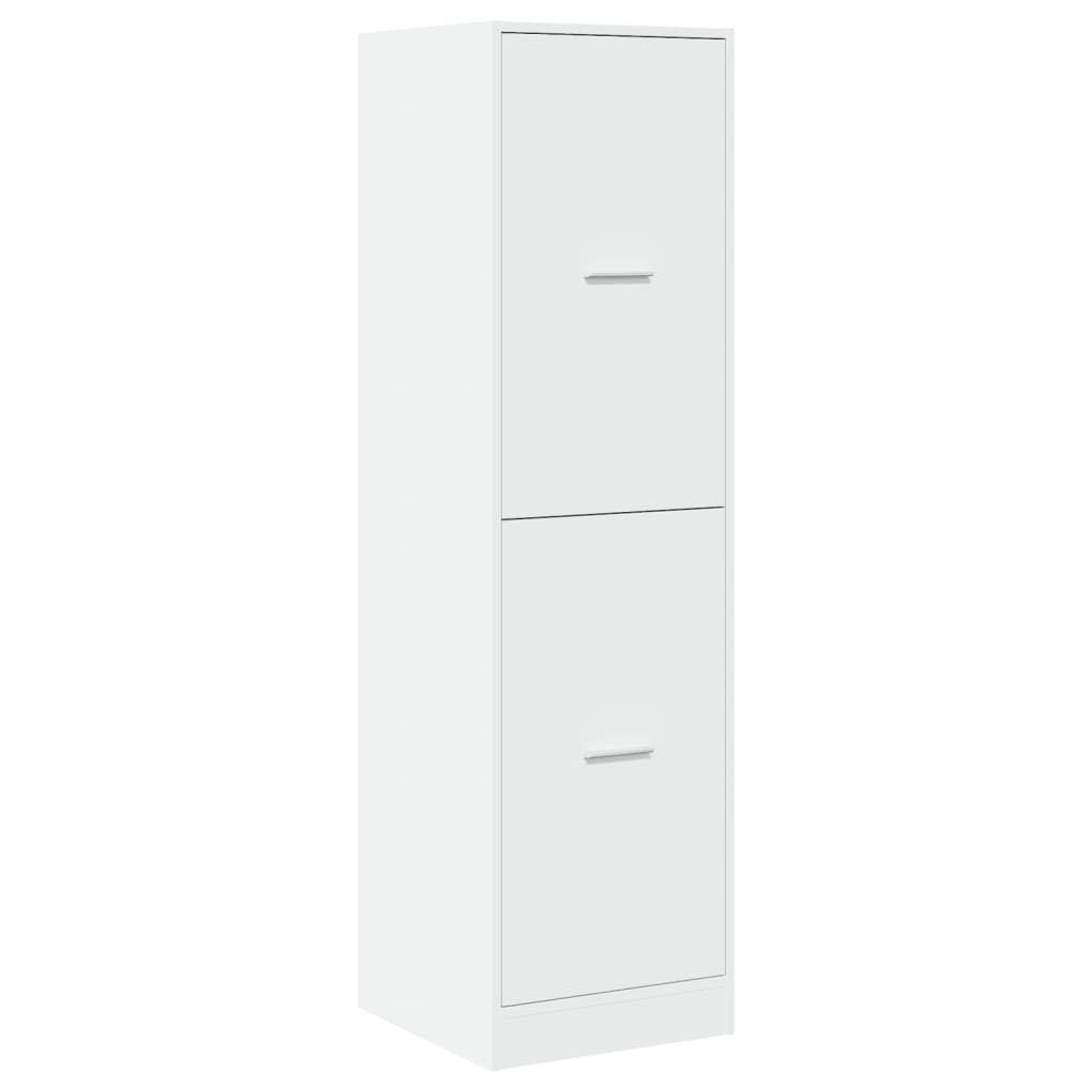 Apotekskap hvit 40x41x144,5 cm konstruert tre