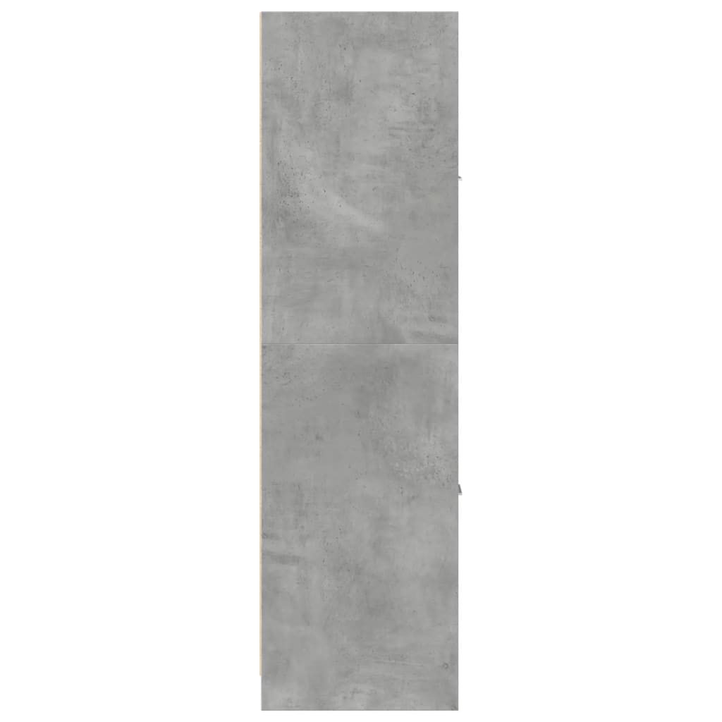 Apotekskap betonggrå 40x41x144,5 cm konstruert tre