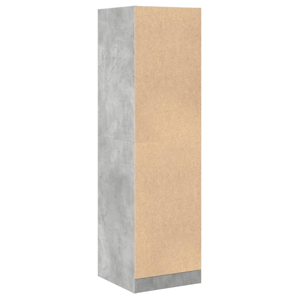 Apotekskap betonggrå 40x41x144,5 cm konstruert tre