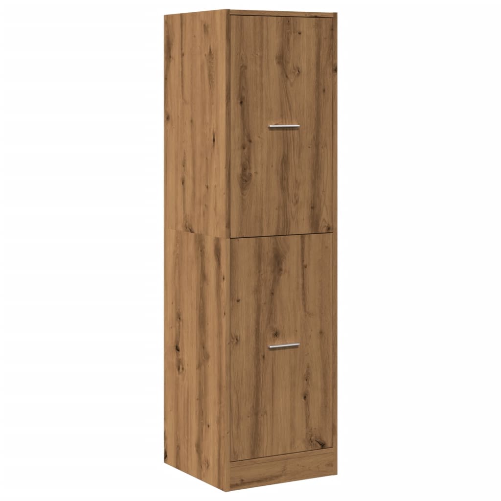 Apotekskap artisan eik 40x41x144,5 cm konstruert tre
