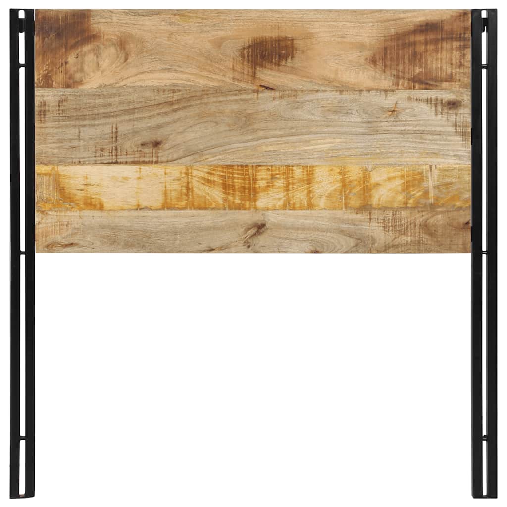 sengegavl 100 cm heltre mango og jern