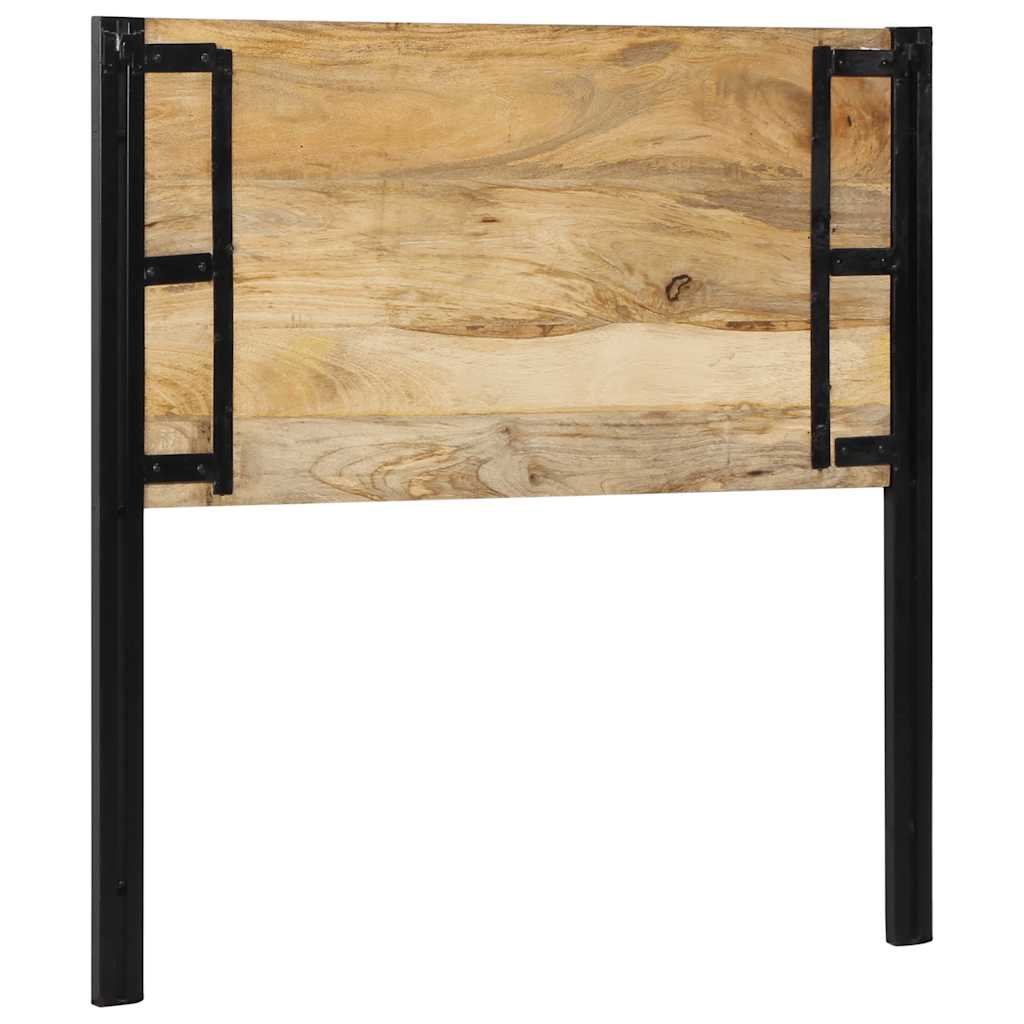 sengegavl 100 cm heltre mango og jern