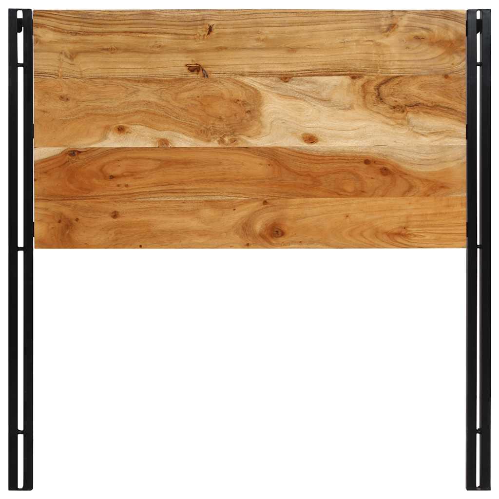 sengegavl 100 cm heltre akasie og jern
