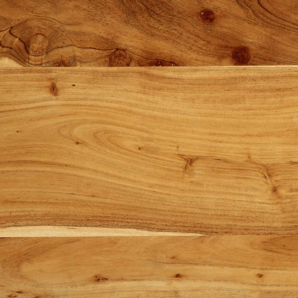 sengegavl 100 cm heltre akasie og jern