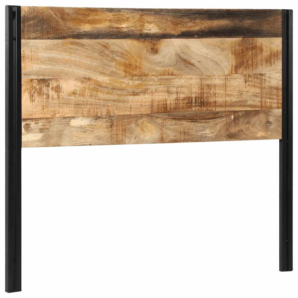 sengegavl 120 cm heltre mango og jern