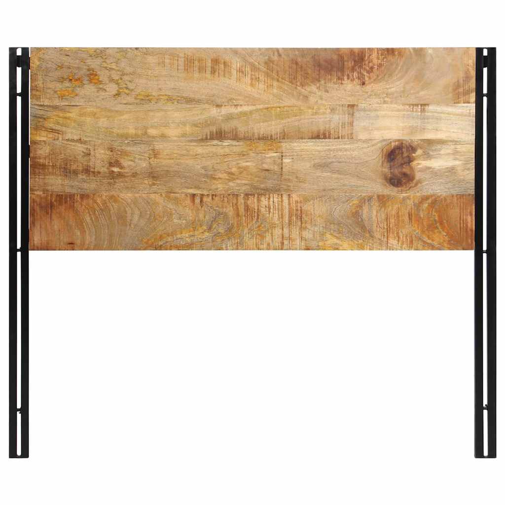 sengegavl 120 cm heltre mango og jern