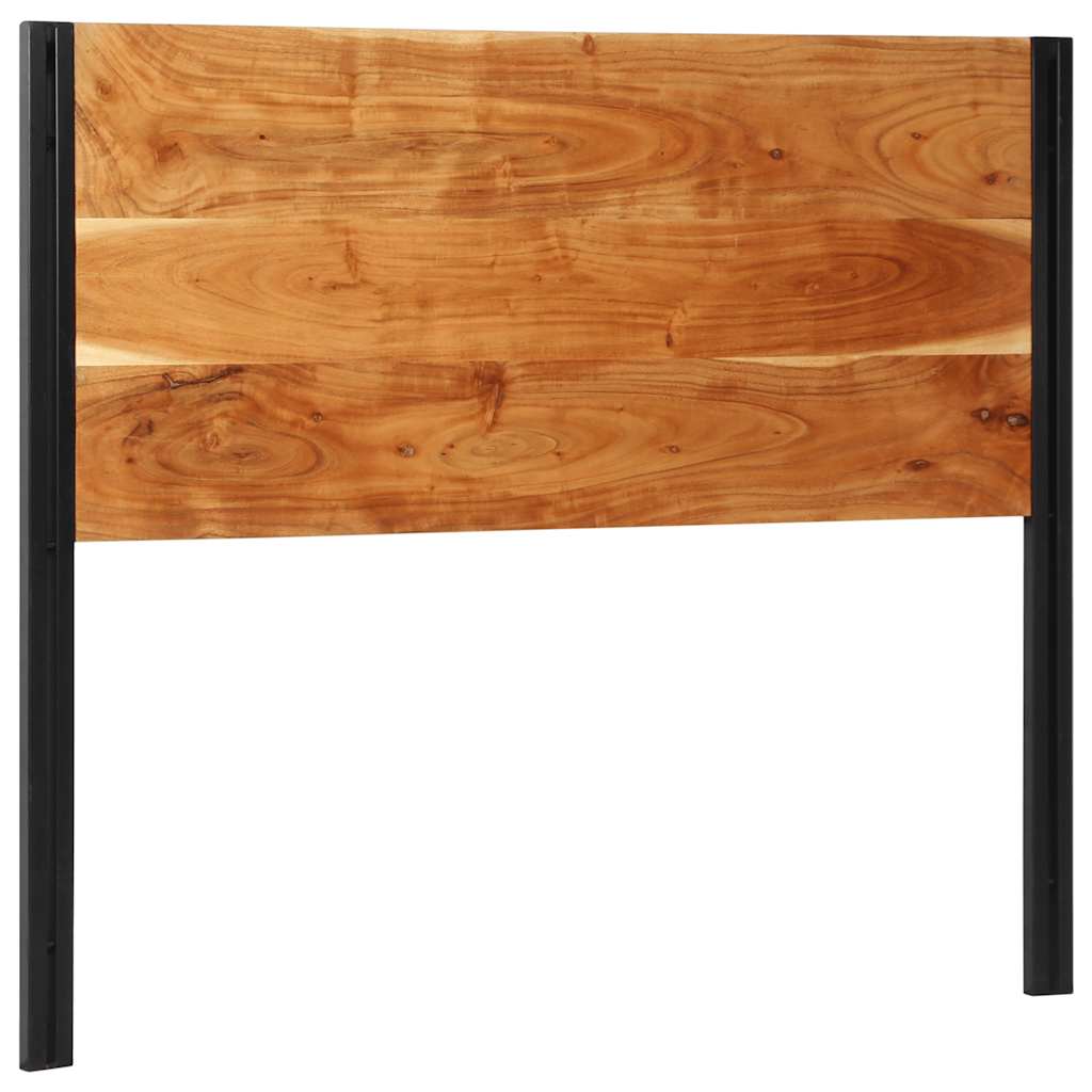 sengegavl 120 cm heltre akasie og jern