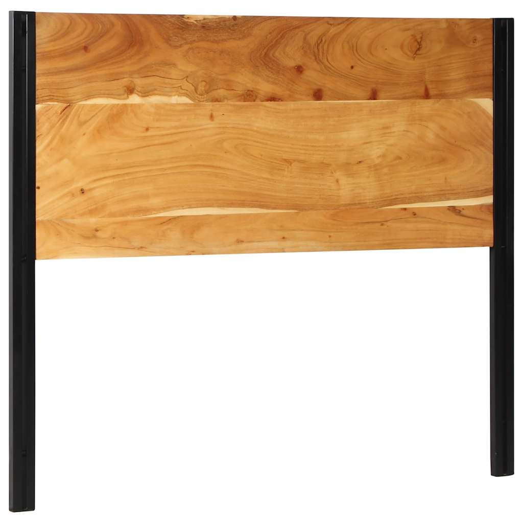 sengegavl 120 cm heltre akasie og jern